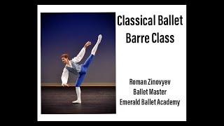 YAGP Presents Classical Ballet Barre with Roman Zinovyev, Ballet Master, Emerald Ballet Academy