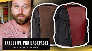 WATERFIELD PRO EXECUTIVE BACKPACK!