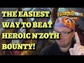 HEROIC N'Zoth Bounty guide - Lord Slitherspear and Yrel equipment (Hearthstone Mercenaries)