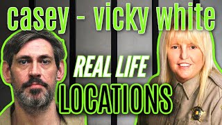 Vicky White Casey White REAL LIFE LOCATIONS and HOTEL EXCLUSIVE