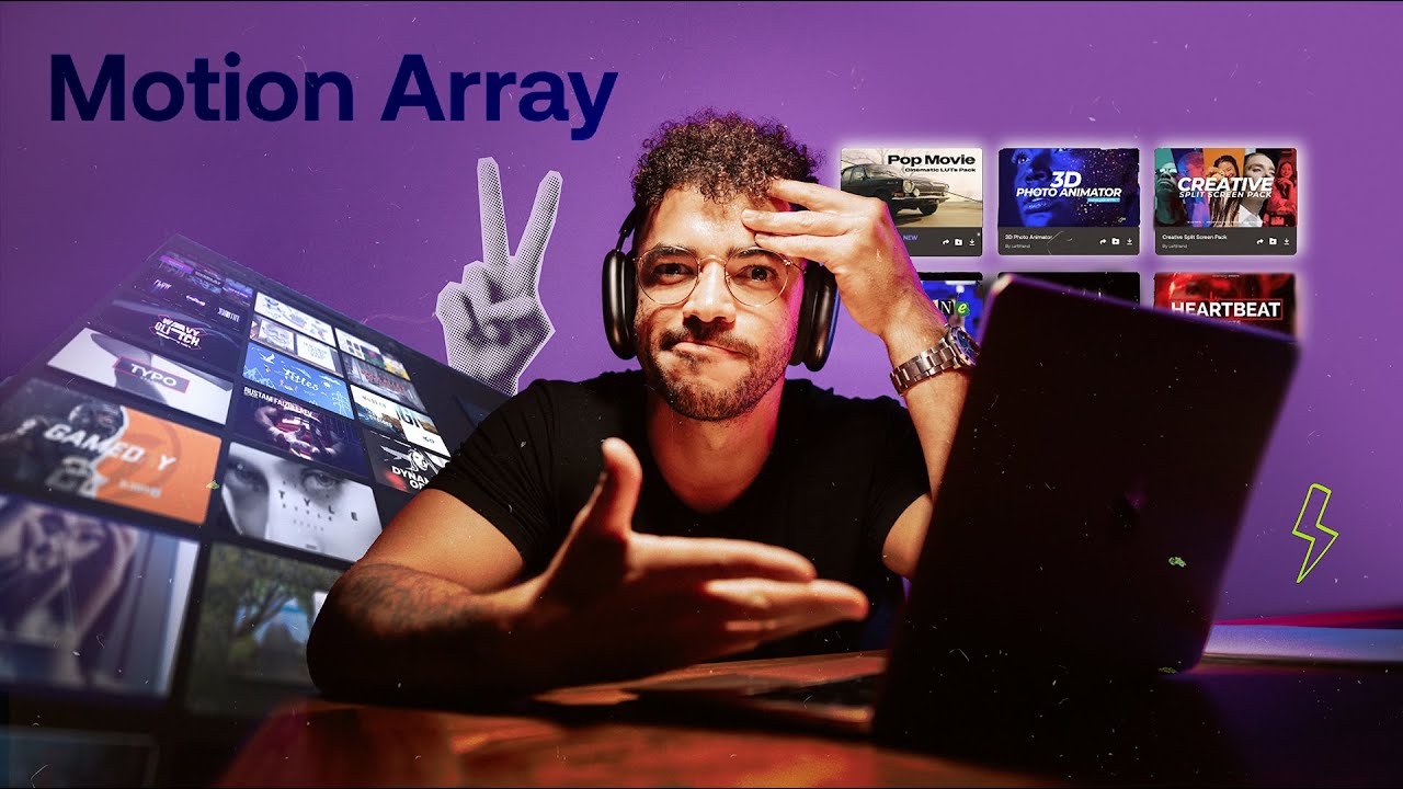 Tutorial De Como Usar O Motion Array Youtube