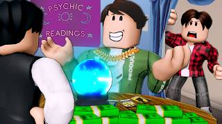 SPOILED Brother PRETENDED To Be PSYCHIC! (A Roblox Movie)