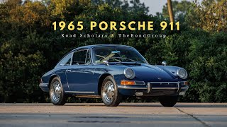 Road Scholars \u0026 Bond Group | 1965 Porsche 911 | Chassis 301453