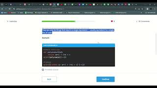 84 Lambdas | Python Developer | Sololearn