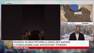 Izrael gađao vojne mete u Iranu