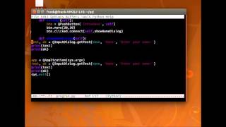 PyQt5 Tutorial - text input