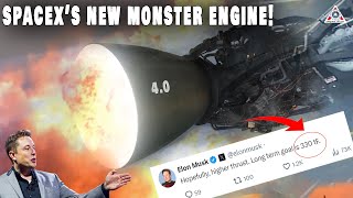 Elon Musk just officially announced SpaceX's NEW Secret Weapon: Raptor 4.0...