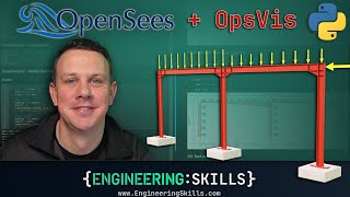 OpenSeesPy Frame Analysis Walkthrough | EngineeringSkills.com