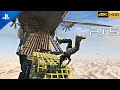 (PS5) Uncharted 3 Plane Scene | The most ICONIC Mission in Gaming History [4K HDR]