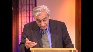 Stroum Lectures 2008: Prophecy and Social Criticism- Michael Walzer