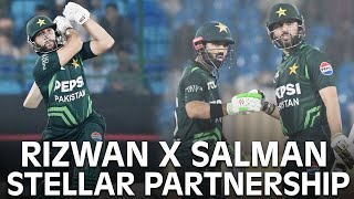 Match Winning Partnership 💪 | Rizwan x Salman | Pakistan vs South Africa | Tri-Nation Series | M3J1K