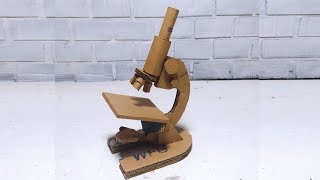 How to make a microscope from cardboard