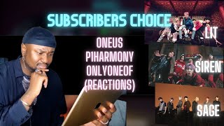 BRITISH CREATIVE DISCOVERS ONEUS, P1HARMONY & ONLYONEOF (Lit, Siren & Sage Reactions)