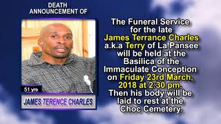James Terence Charles short 1