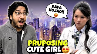 Hong Kong Mei Cute Girl Ko Propose Kar Diya 😍 |  Went Wrong 😳