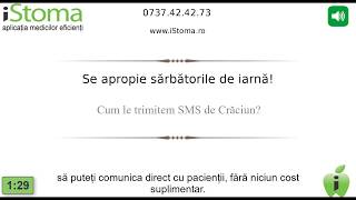 iStoma - Trimiterea SMS-urilor de Craciun