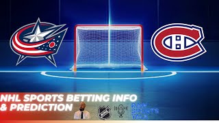 Columbus Blue Jackets VS Montreal Canadiens :Free NHL Betting info for 12/23/24