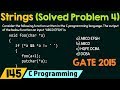Strings (Solved Problem 4)