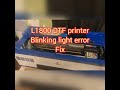 L1800 DTF printer sensor error fix - error fix