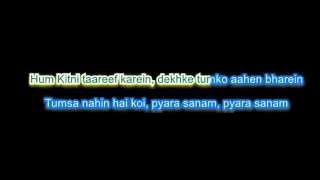 sochenge tumhe pyar karaoke with lyrics