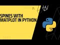 Graph with Axis Spines Matplot in Python #rlanguagestatistics #python #matplotlib