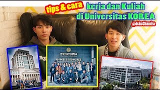 Apa bisa? Kerja dan Kuliah di Universitas KOREA || takon-takon you