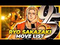 RYO SAKAZAKI MOVE LIST - The King of Fighters '95 (KOF95)