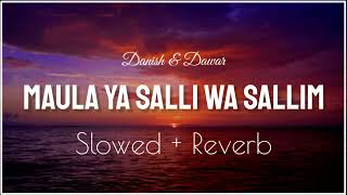 Maula Ya Salli Wa Sallim (Slowed + Reverb) | Danish & Dawar | Ramadan 2022 Special | Naat And Hamd