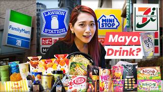 Japanese Convenience Store Taste Test: MUST-TRY Food \u0026 Drinks