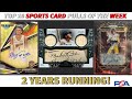 2 YEAR CELEBRATION! 🥳 | TOP 10 SPORTS CARD PULLS OF THE WEEK #104