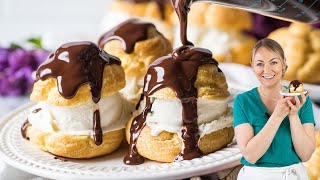 The Perfect (Fancy!) Summer Treat: Easy Profiteroles