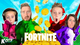 Score Royale is CRAZYINESS (Family Fortnite Fail Fest) K-CITY GAMING