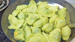 Teach you to make delicious vegetarian dumplings, suitable for the elderly and children