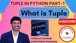 60. What is a Tuple in Python? | Immutable Data Structures Explained