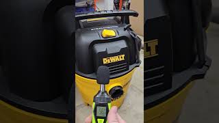 Ridgid vs. DeWalt Stealthsonic shop vac dB...awesome!! #dewalt #ridgidtools #ridgid #tools