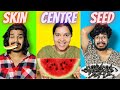 SKIN vs CENTRE vs SEED eating ￼challenge 🤩 | Praveen pranav