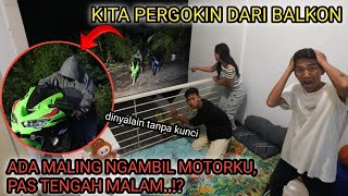 KESERUAN#55 | Bikin Kamar Dibalkon Kita Lihat Orang Ngambil Motornya ARIK??