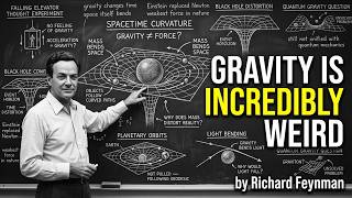 Richard Feynman - Gravity is Incredibly Weird Here's Why