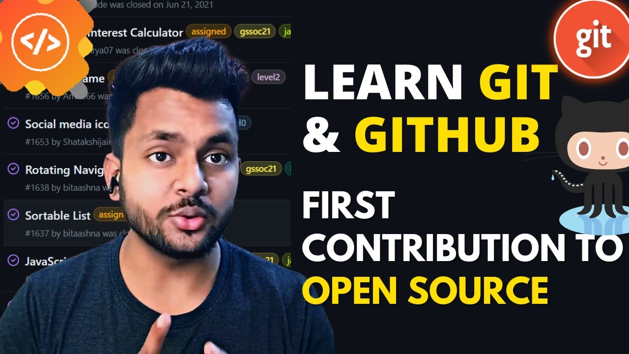 Learn Git And GitHub Basics For Open Source Contributions? GSSOC'23 ...