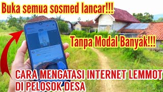 Cara Mengatasi Susah Sinyal di Pelosok Desa Tanpa Modal Banyak | Solusi Internet Lemmot