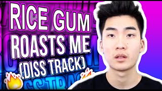RiceGum ROASTS ME!! (DISS TRACK)