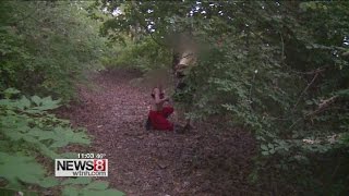 News 8 camera scatters couple from New Haven ‘hookup’ park