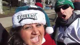 FRONT ROW VIEW AT THE EAGLES SUPERBOWL PARADE CELEBRATION!!!
