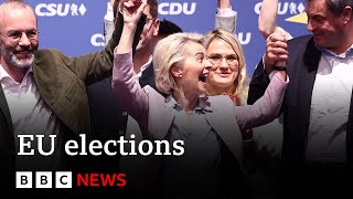 EU elections: Europe's night of election drama capped by Macron bombshell | BBC