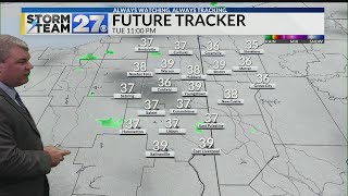 Drizzle and fog through morning