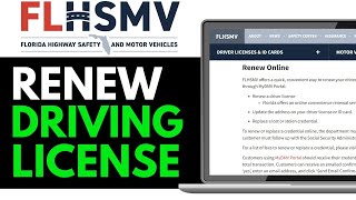 How to Renew Driving License Online in Florida 2025 (QUICK GUIDE)