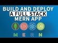 Full Stack MERN Project - Build and Deploy an App | React + Redux, Node, Express, MongoDB [Part 1/2]