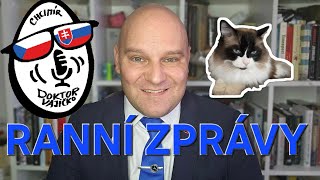 Ranní Zprávy 05. 02. 2025 ♥️🥚🇨🇿🇸🇰🔔🐷🐈‍⬛.