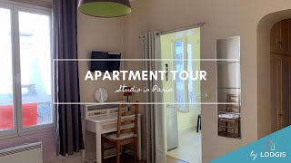 Apartment Tour // Furnished  20.1m2 in Paris – Ref : 11921537