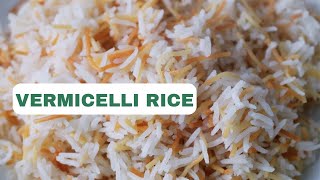 Lebanese Vermicelli Rice - how to make the perfect rice every time - Lebanese recipes